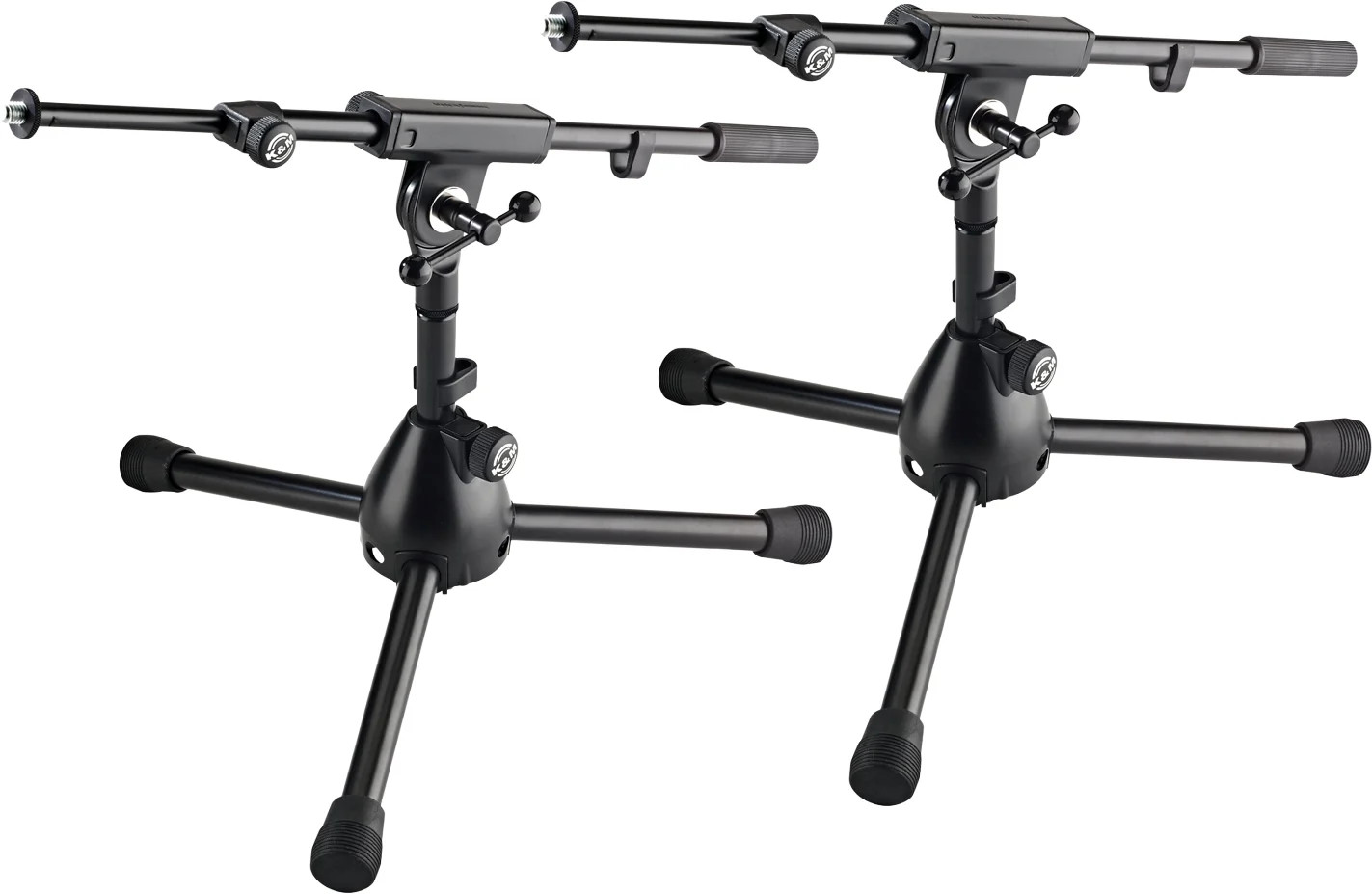 K&M 25950-2-K 2 x 11 Short Microphone Stand Bundle