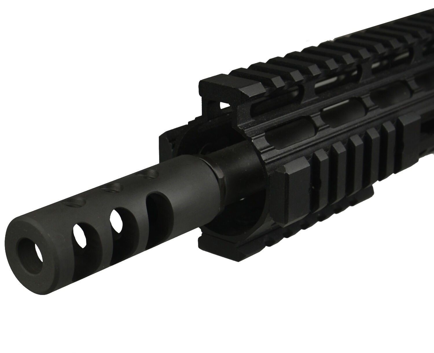1/2X28 TPI Steel Compact Competition Muzzle Brake For .223 .22LR 5.7X28