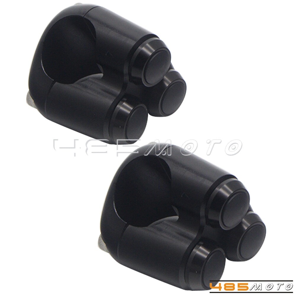 Pair/2PCS 7/8" Bar 3 Button Hand Control Momentary Switch Motogadget M-switch