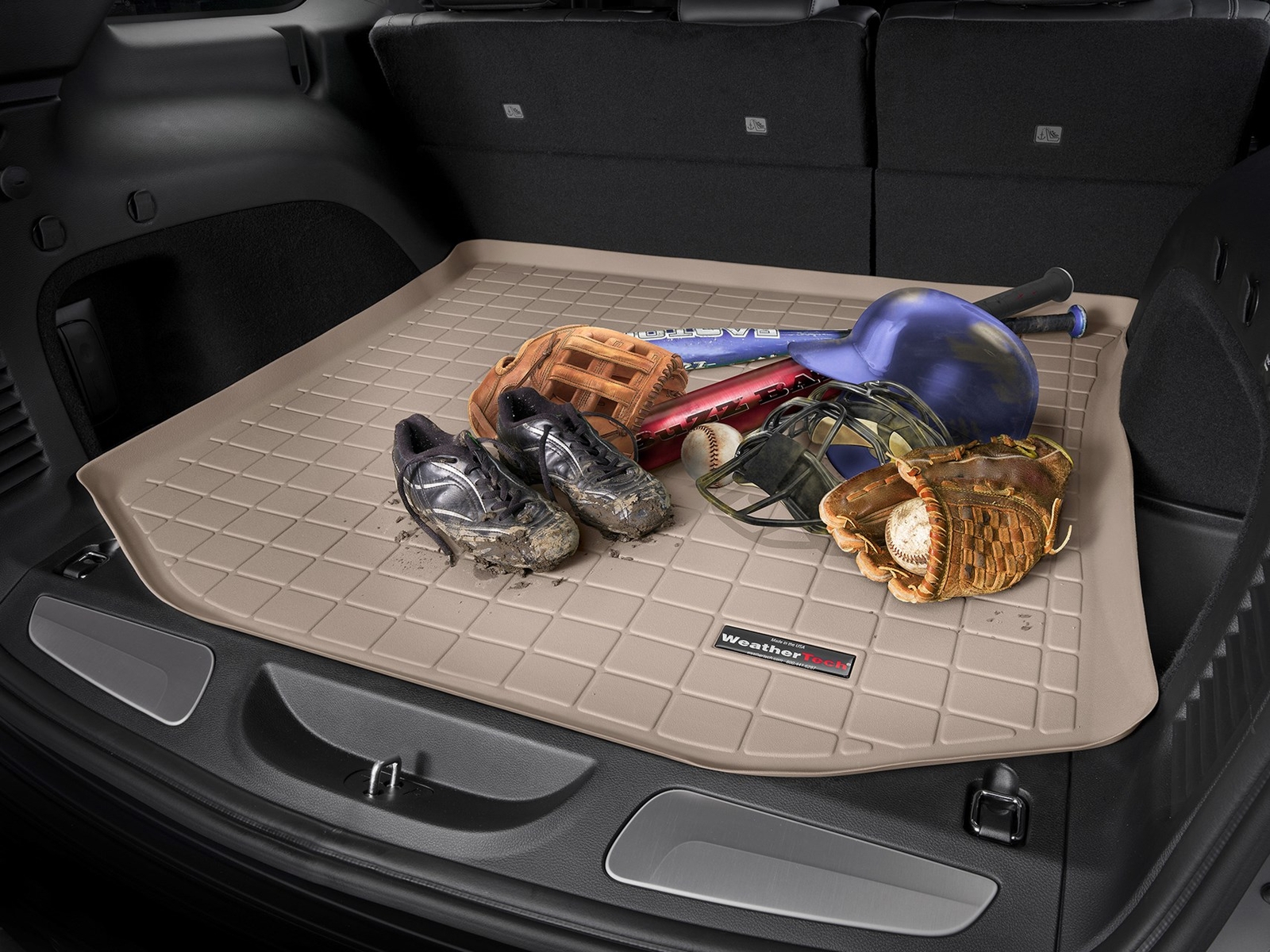 WeatherTech Cargo Liner Trunk Mat for S6/A6 - Black