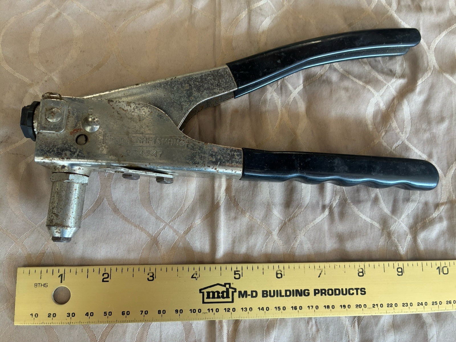 Sears CRAFTSMAN Dual Position Riveter 974747 Made  in USA.