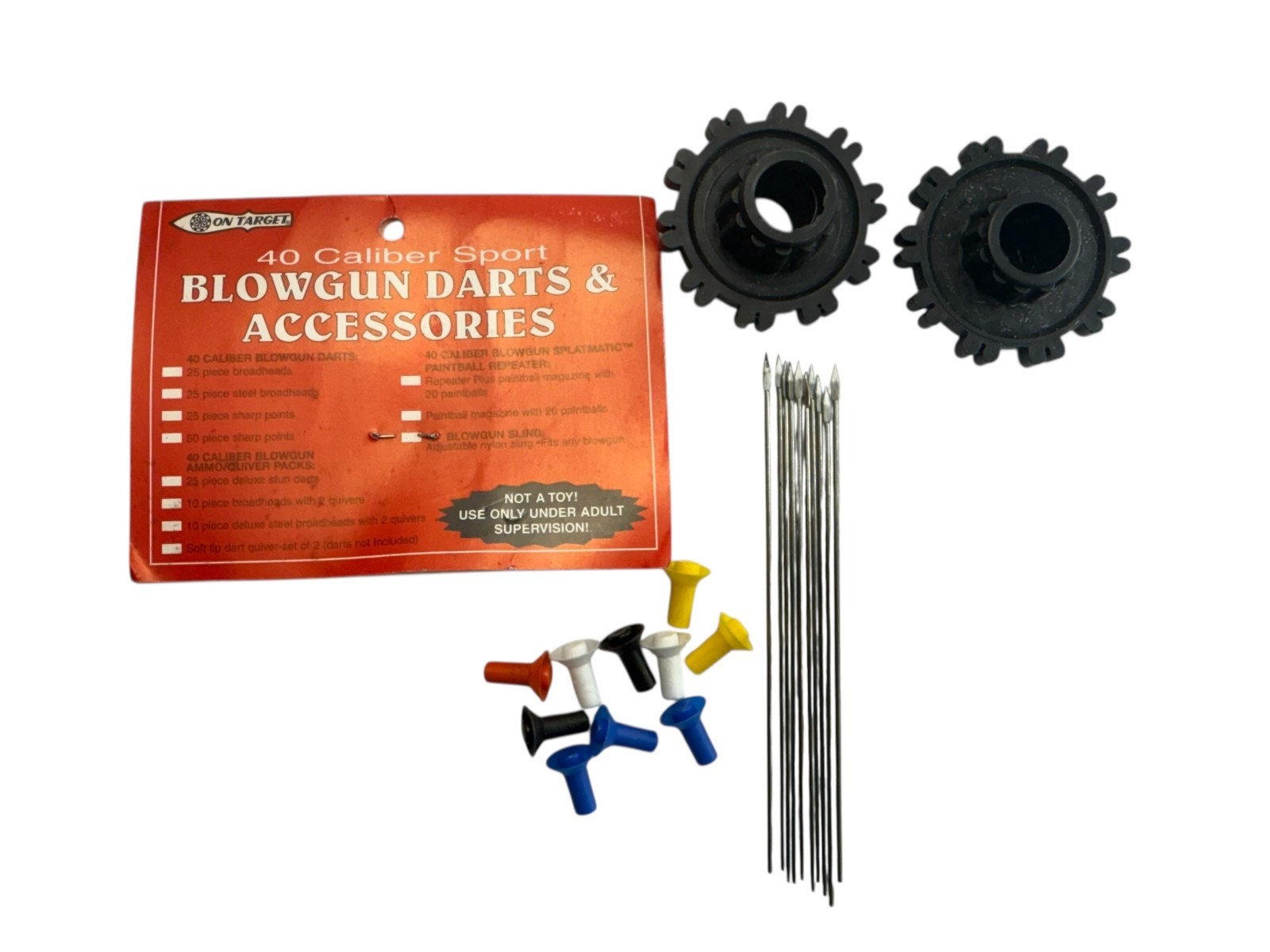 blowgun accessories darts on target deluxe steel 10x darts