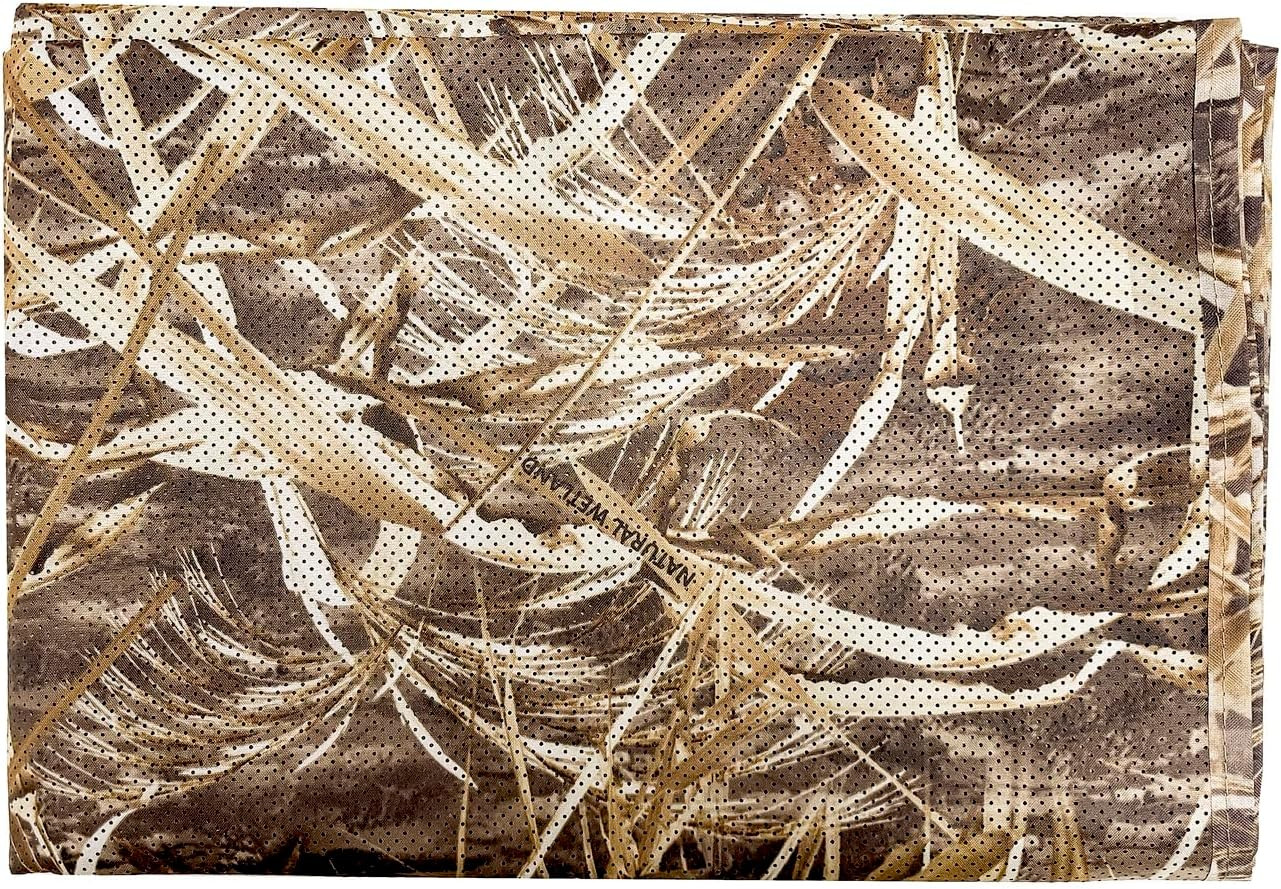 One Way See-Through Camouflage Netting for Hunting Blinds & Tree Stands – Lightw