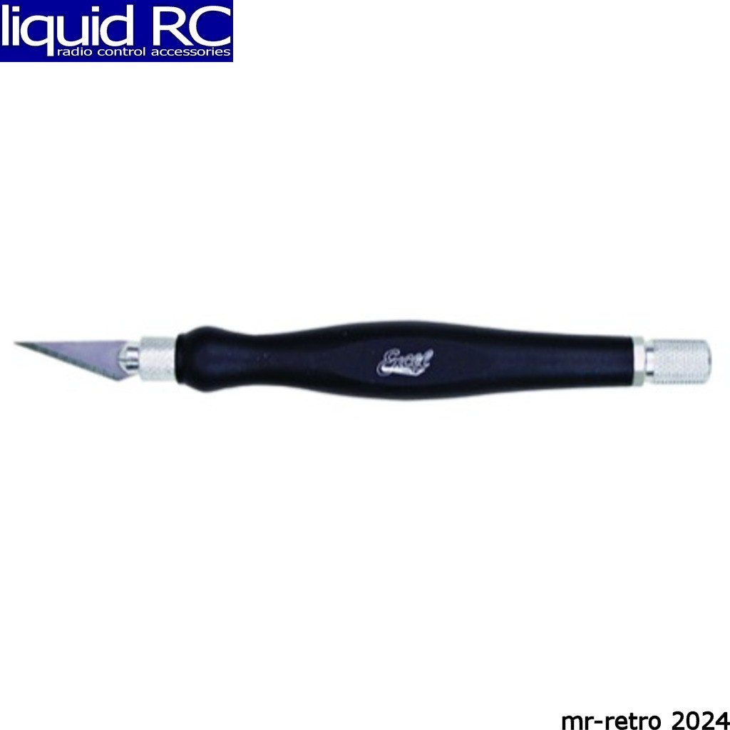 Excel 16026 K26 Fit Grip Knife Rubberized Grip Black