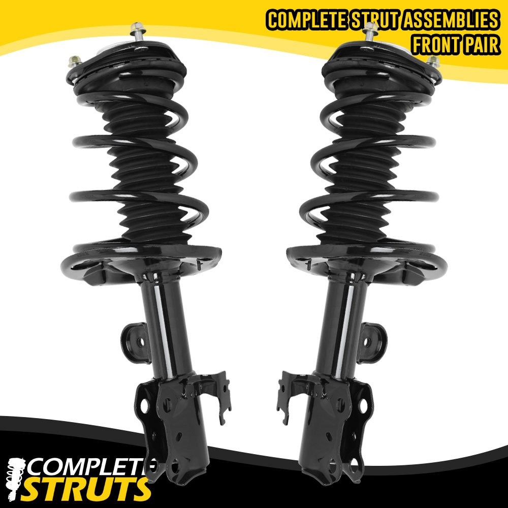 Front Pair Complete Struts & Coil Spring Assemblies for 2012-2017 Toyota Prius V