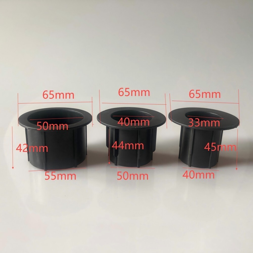 3pcs Umbrella Pole Bushing for Patio Table Hole Fit 28mm 48mm Diameter