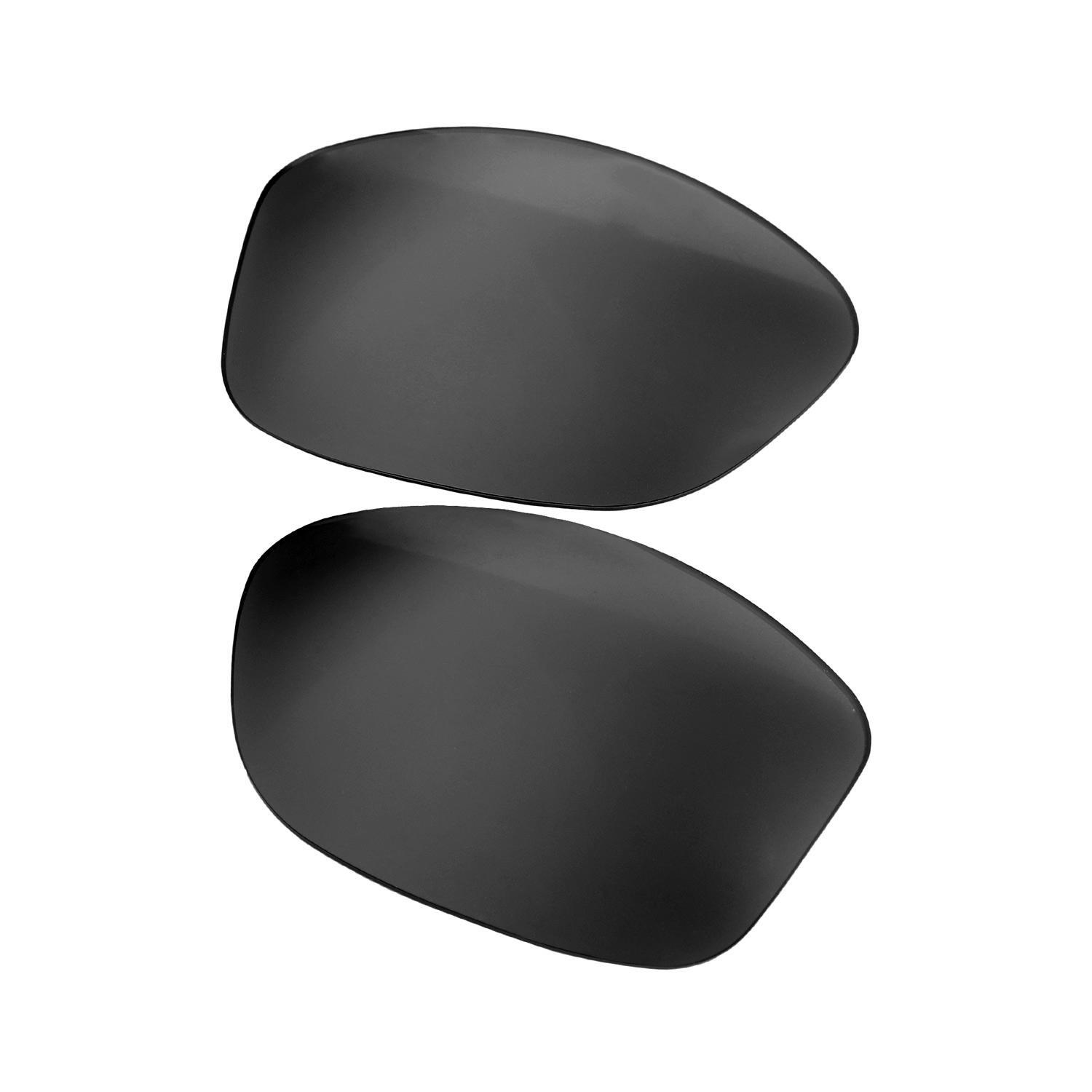 Walleva Black Mr.Shield Polarized Replacement Lenses for Oakley Cohort