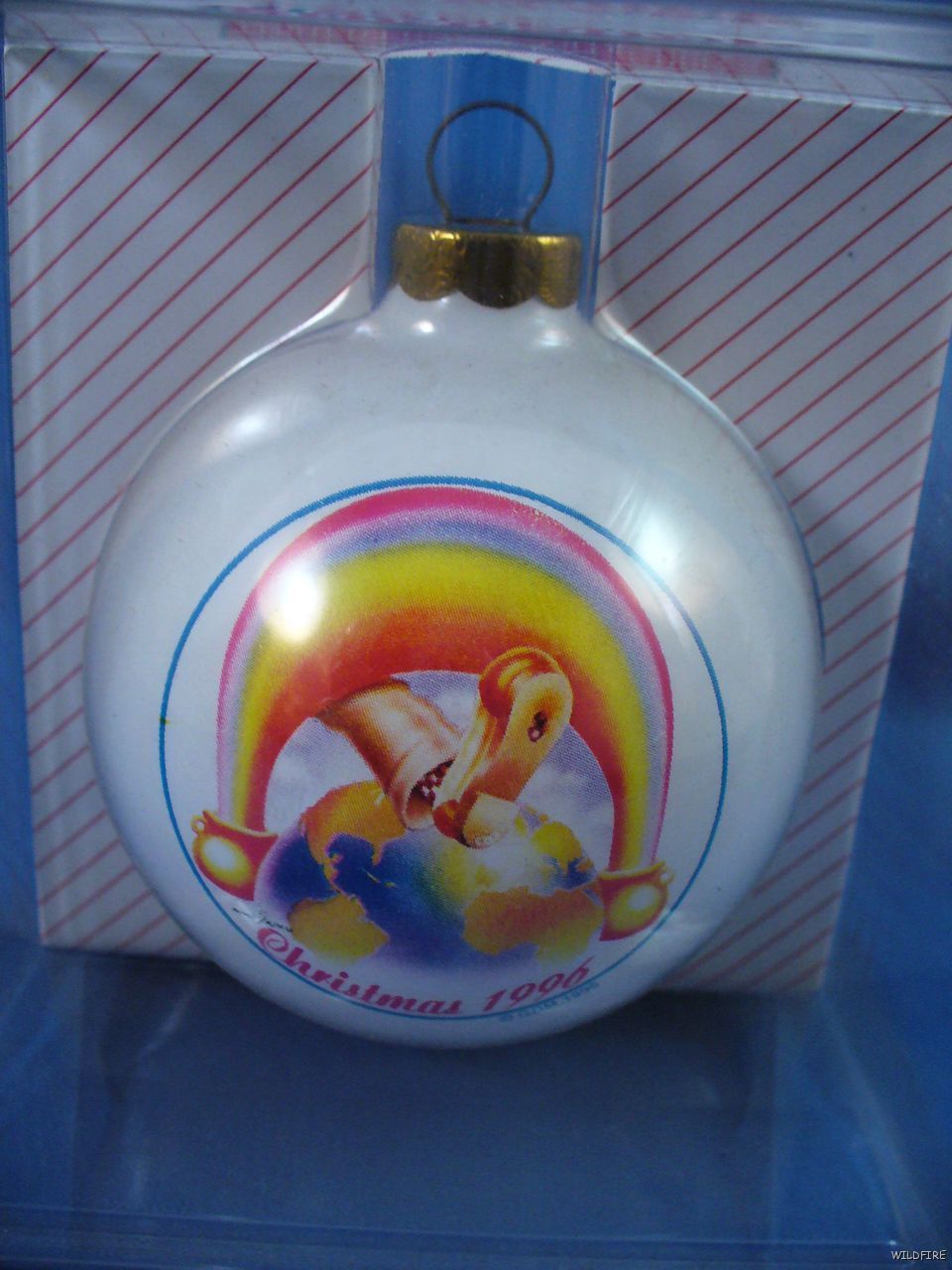 GRATEFUL DEAD STANLEY MOUSE FOOT RAINBOW XMAS ORNAMENT 1996 POT OF GOLD 70S ART