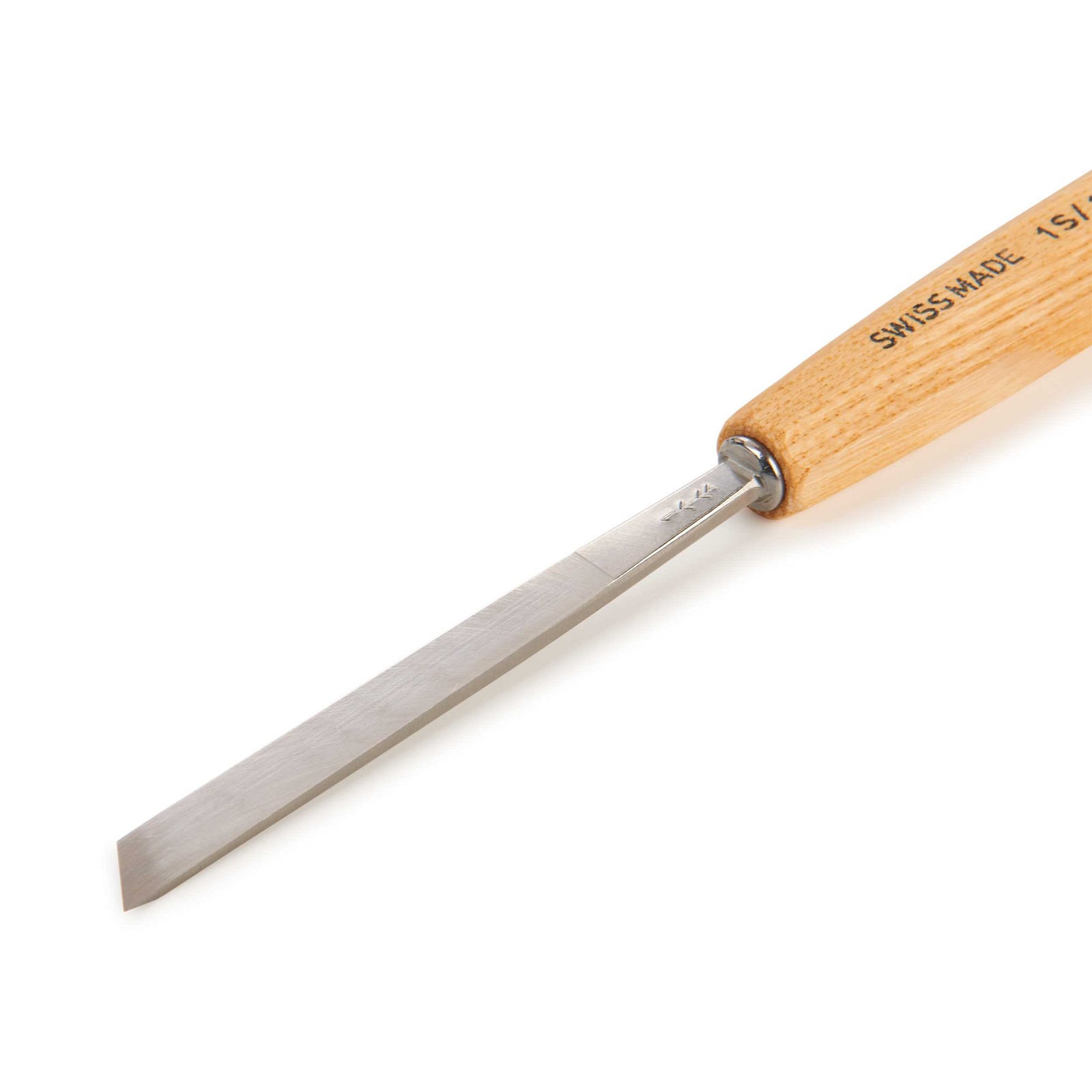 PFEIL "Swiss Made" 10mm # 1 Sweep Skew Cut Chisel - Double Bevel