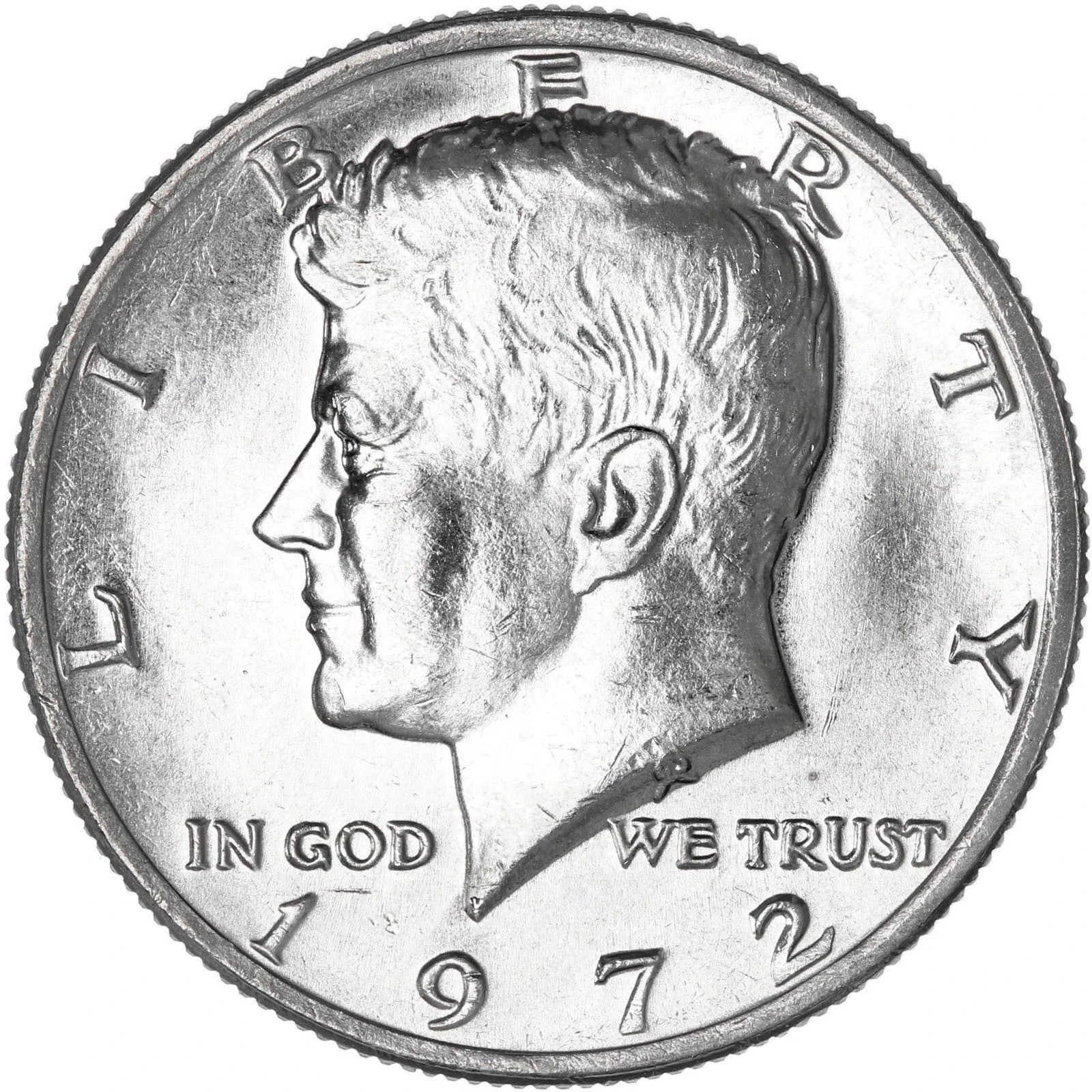 1972 Kennedy Clad Half Dollar Uncirculated Coin