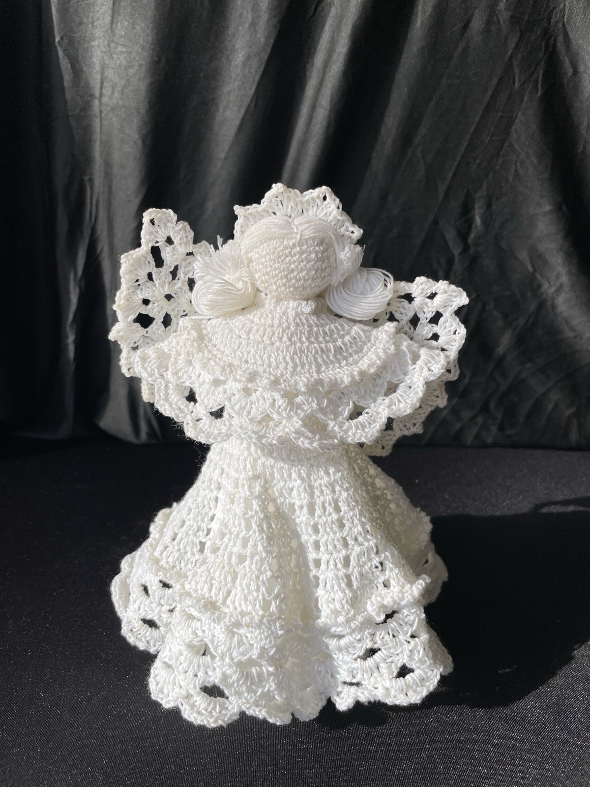 Hand-Crocheted Angel 8" Tall from Angelic Angel Pattern (Annie’s Attic)