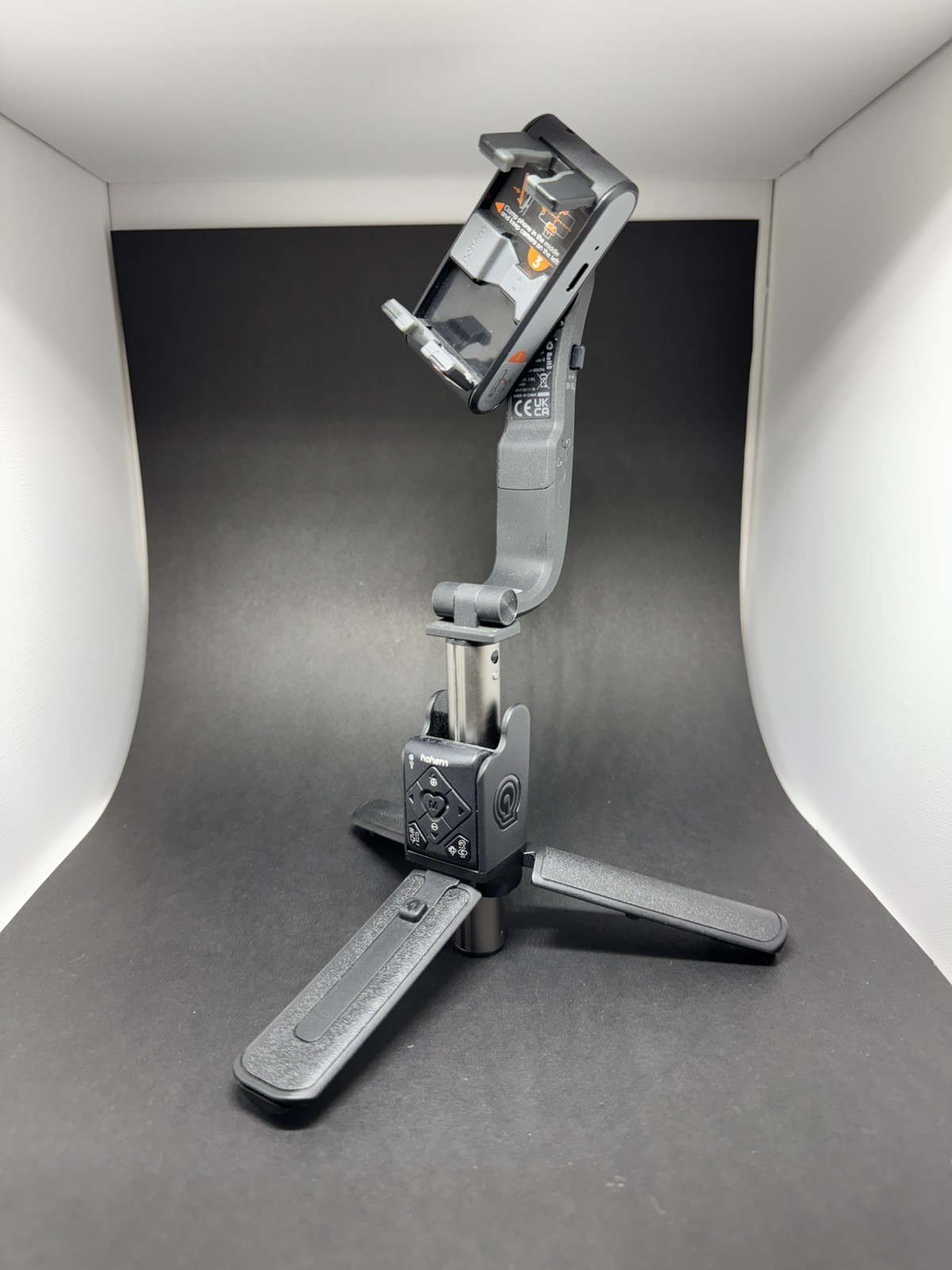 Hohem iSteady Q Handheld Gimbal Stabilizer AI Face-Tracking 360° With Remote OB