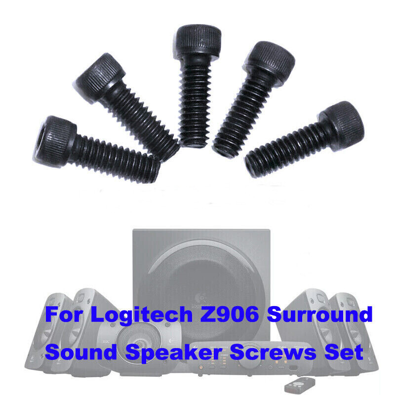 5pcs For Logitech Z906 Surround Sound Speaker Screws Set