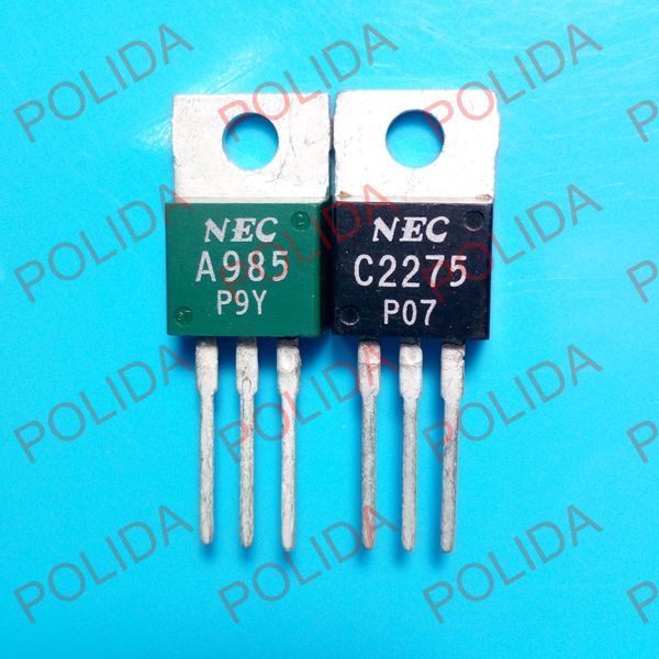 1pairs OR 2PCS  Transistor NEC TO-220 2SA985/2SC2275 A985/C2275