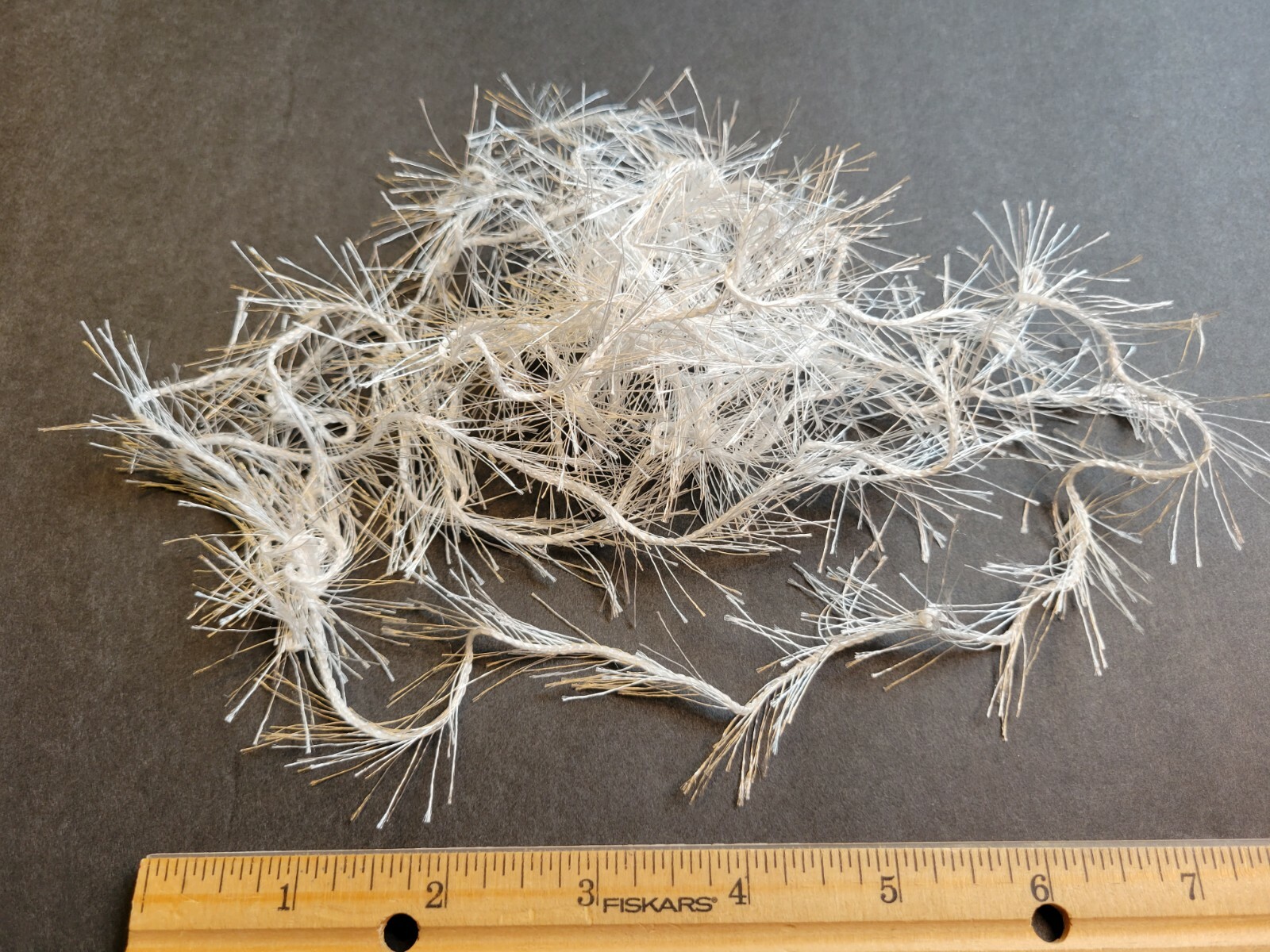 4 Yards PEARL Crystal Ice Hackle Feather Replacement Fly Tying