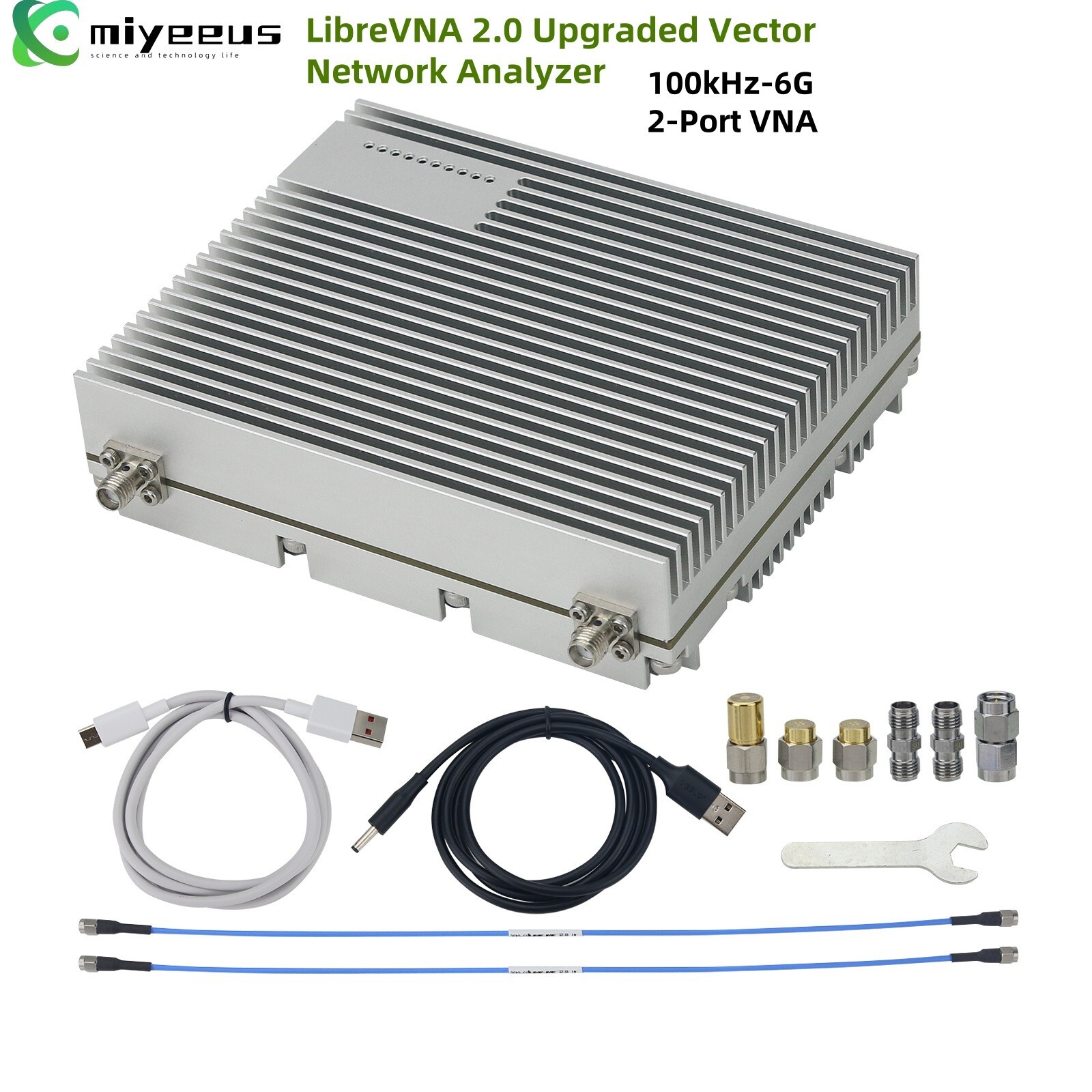 LibreVNA 2.0 100kHz-6GHz Portable Vector Network Analyzer Upgraded Version