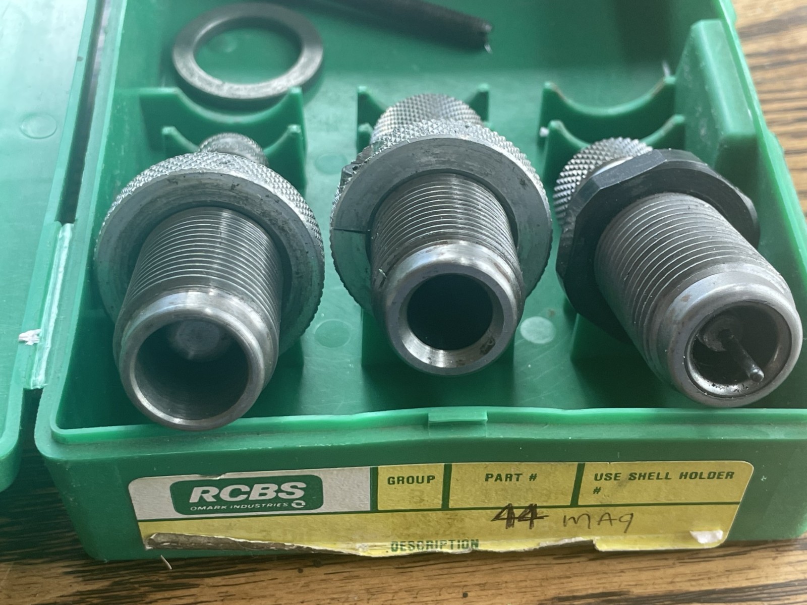 RCBS 44 Magnum Carbide Sizing Dies