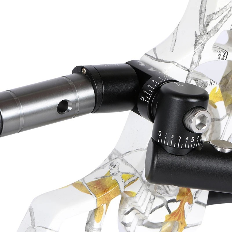 Universal Archery V Bar Mount Adjustable Angle Compound Bow Stabilizer.