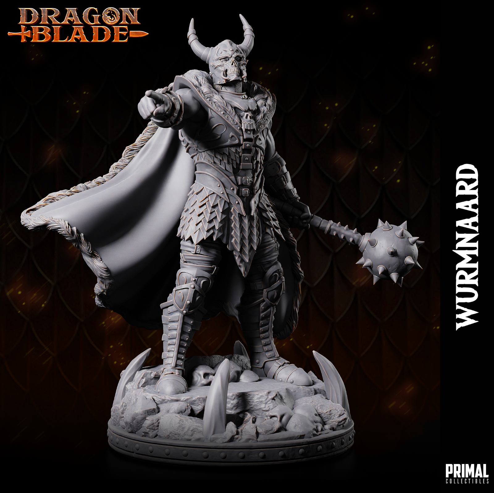 Primal Collectibles Dark Knight Enemy Miniatures 32mm DnD Boss Set