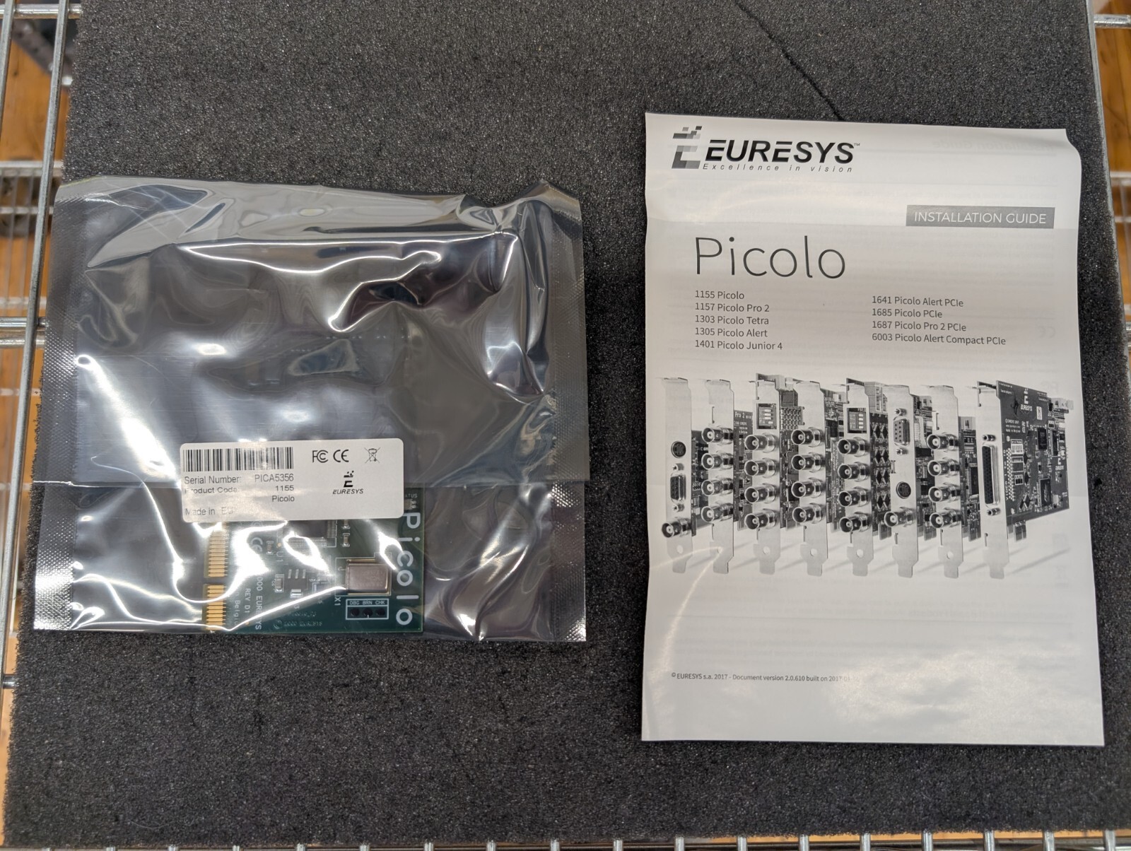 New, Euresys, PICOLO 1155, Video Capture Card