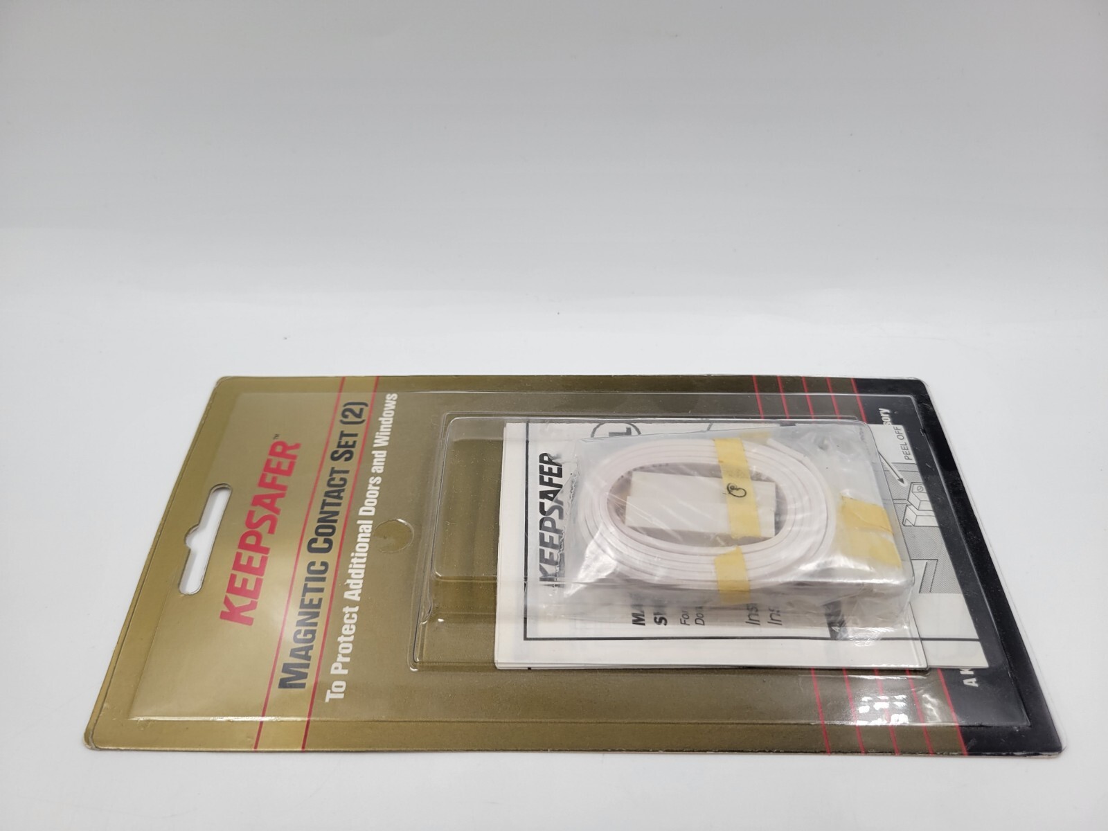 Vtg 90's Keepsafer Magnetic Contact Set (2) Interior Security Detection SSD New!