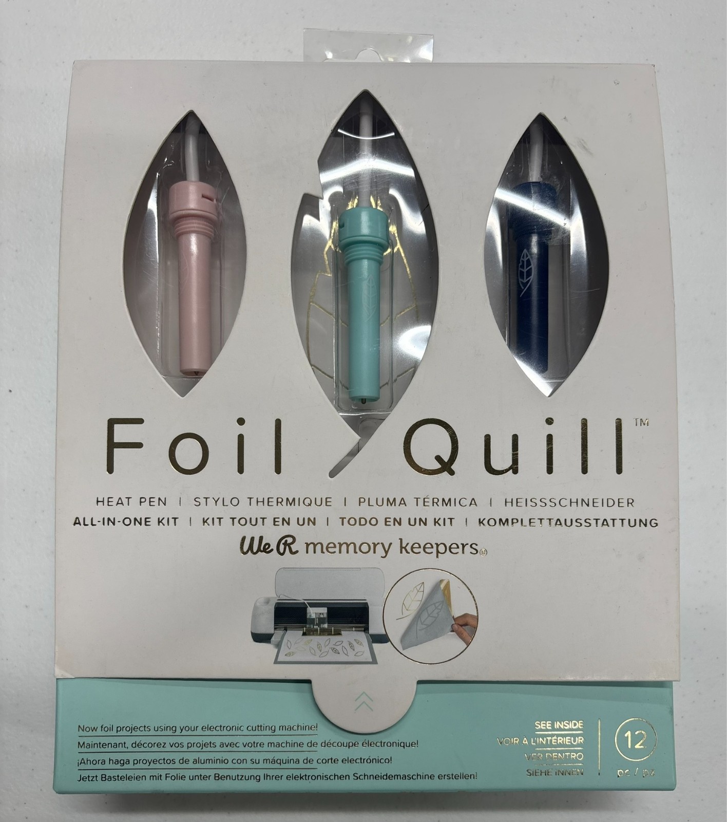 American Crafts We R Memory Keepers Foil Quill All-in-one Kit NEW & Sealed