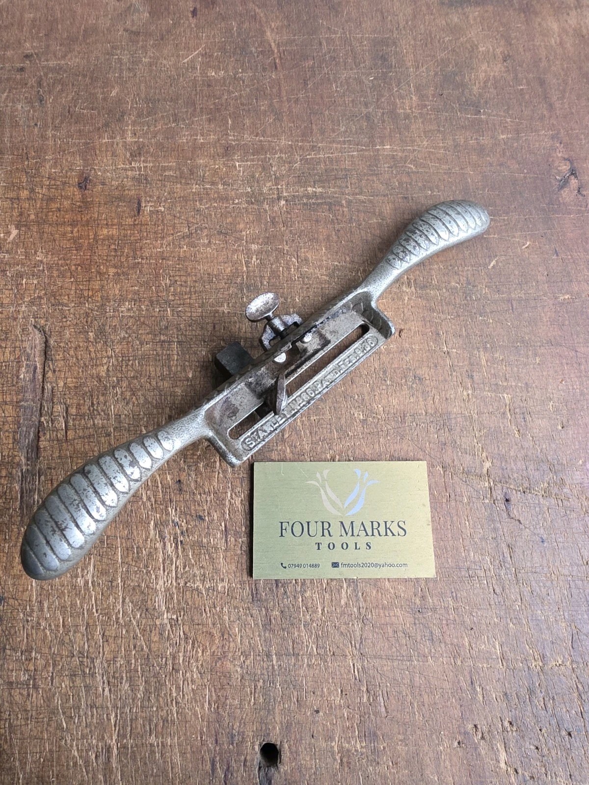 Stanley No 66 Beading PlaHand Beader Pat Feb.9.86 Nickel Plated Beading Woodwork