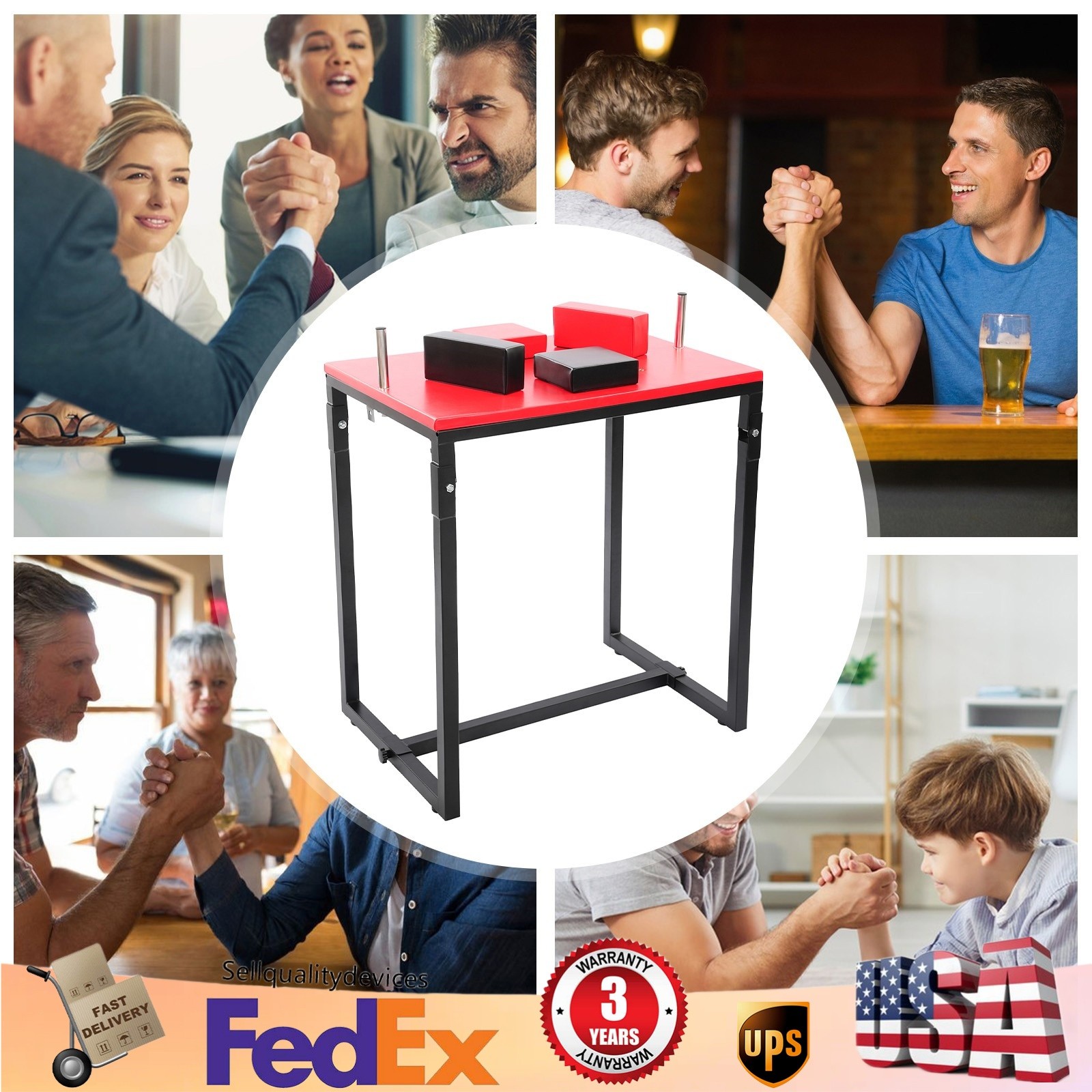 Arm Wrestling Table, Professional Battle Table, Foldable Arm Wrestling Table