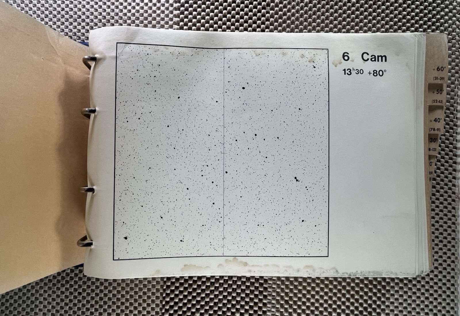 Falkauer Photographic Star Atlas ~ Astronomical Reference Binder w/ Overlays