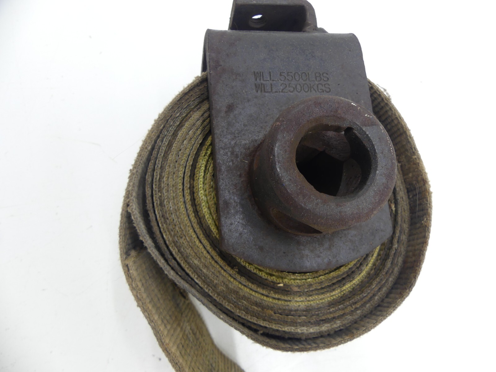 Bolt On Truck Tie Down Winch w/ 4" Hook Strap