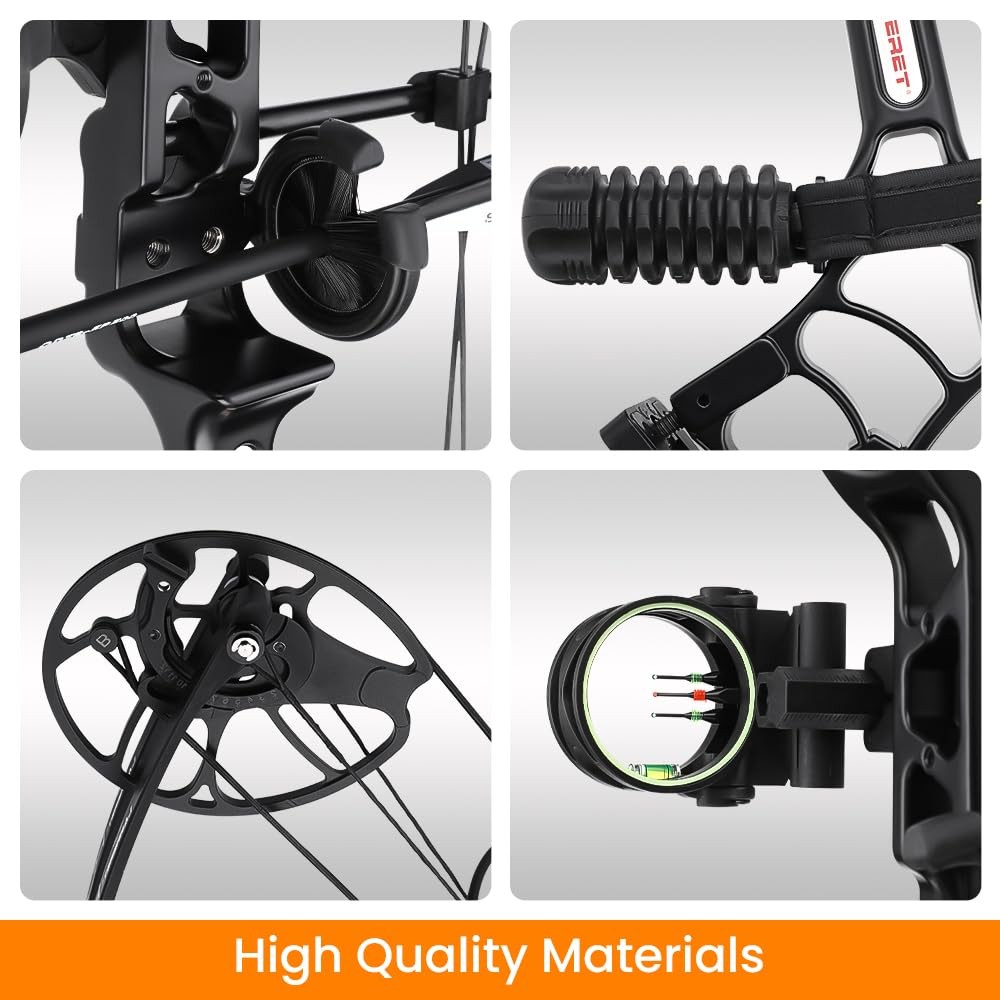 Pandarus Archery Ready To Hunt Lightweight Compound Bow Package For Adults And