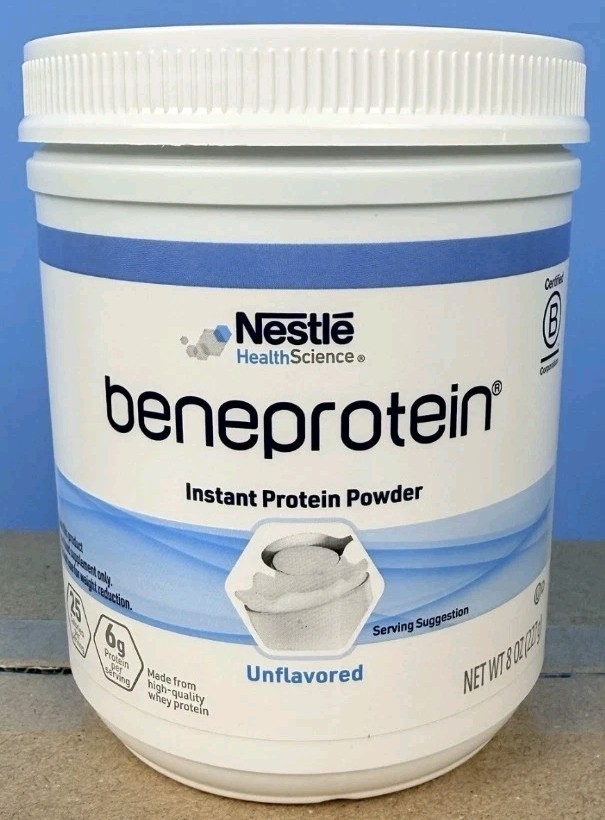 Nestle Beneprotein  Protein Supplement Unflavored 8 oz - EXP 06/2027