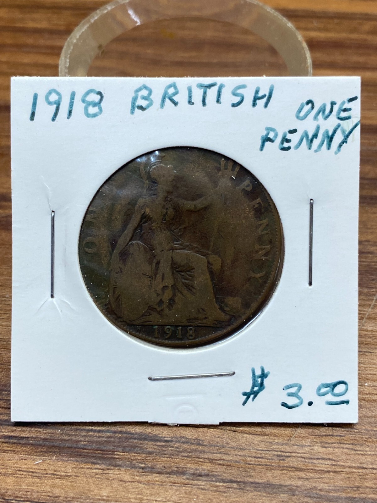 STORAGE UNIT FIND 1918  British One Penny  Coin