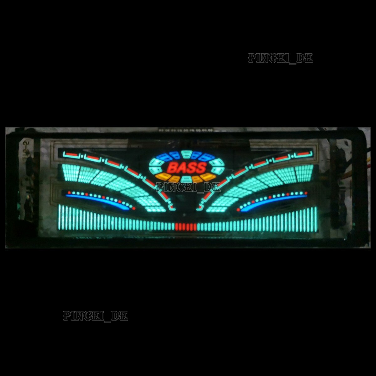 VFD Display VU Level Meter Kit (7316) Screen 140 x 45mm For Multimedia Speaker