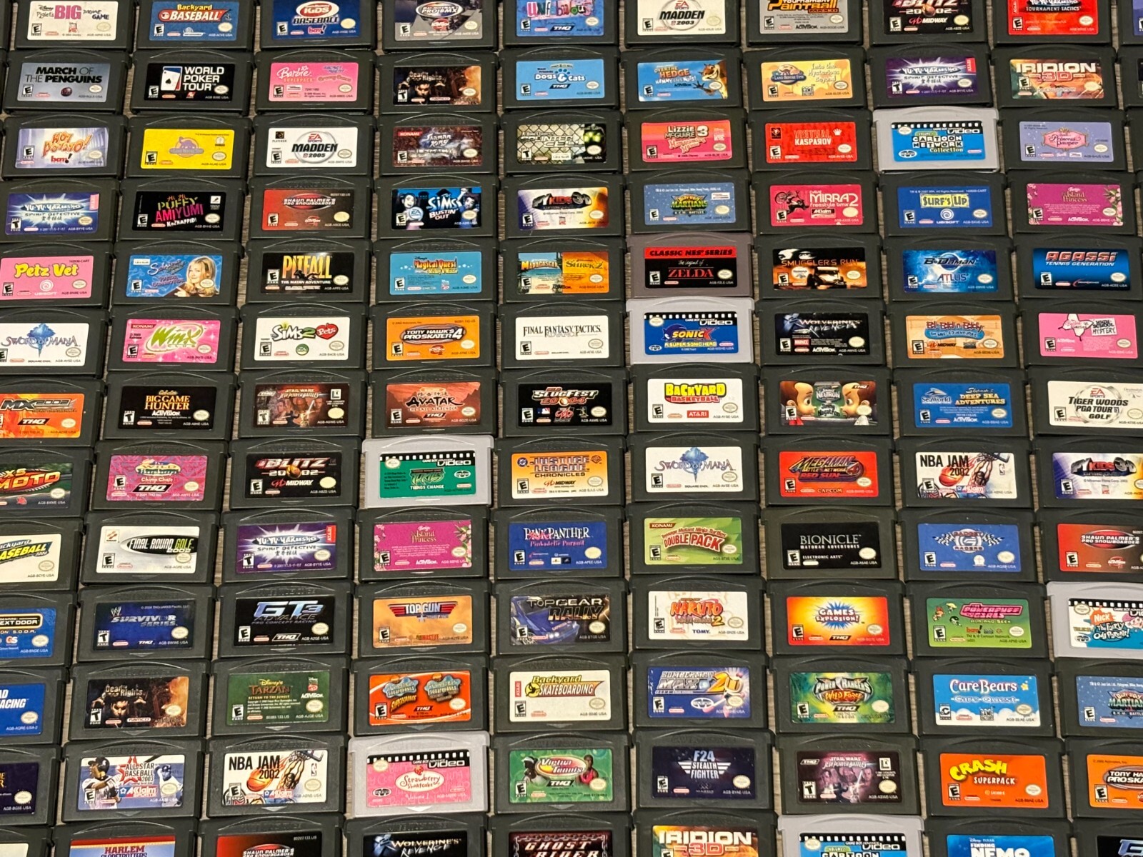 GBA Games Nintendo Game Boy Advance Authentic *Pick Your Game* Cart Only Tested