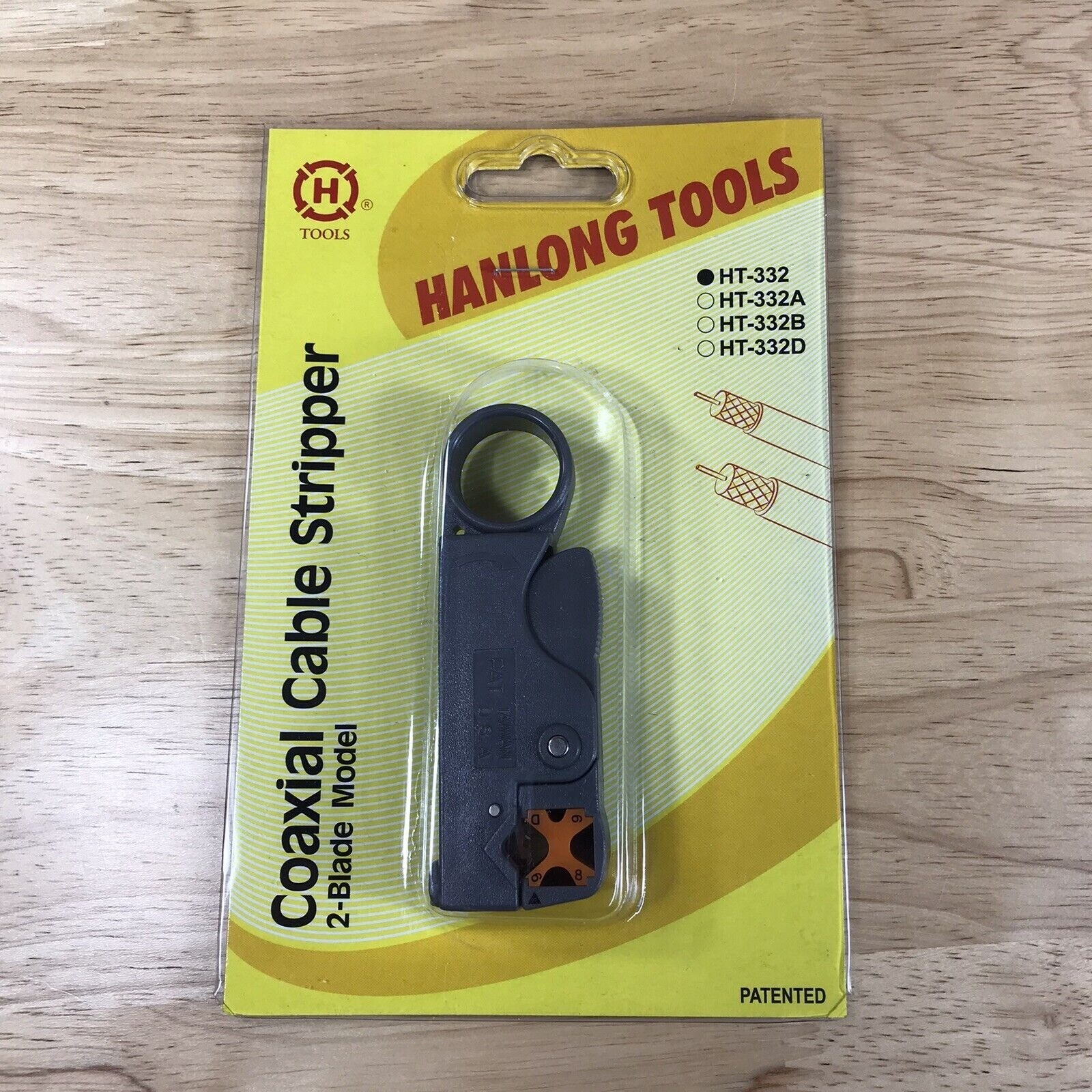 Hanlong Coaxial Cable Stripper HT-332 2 Blade Model