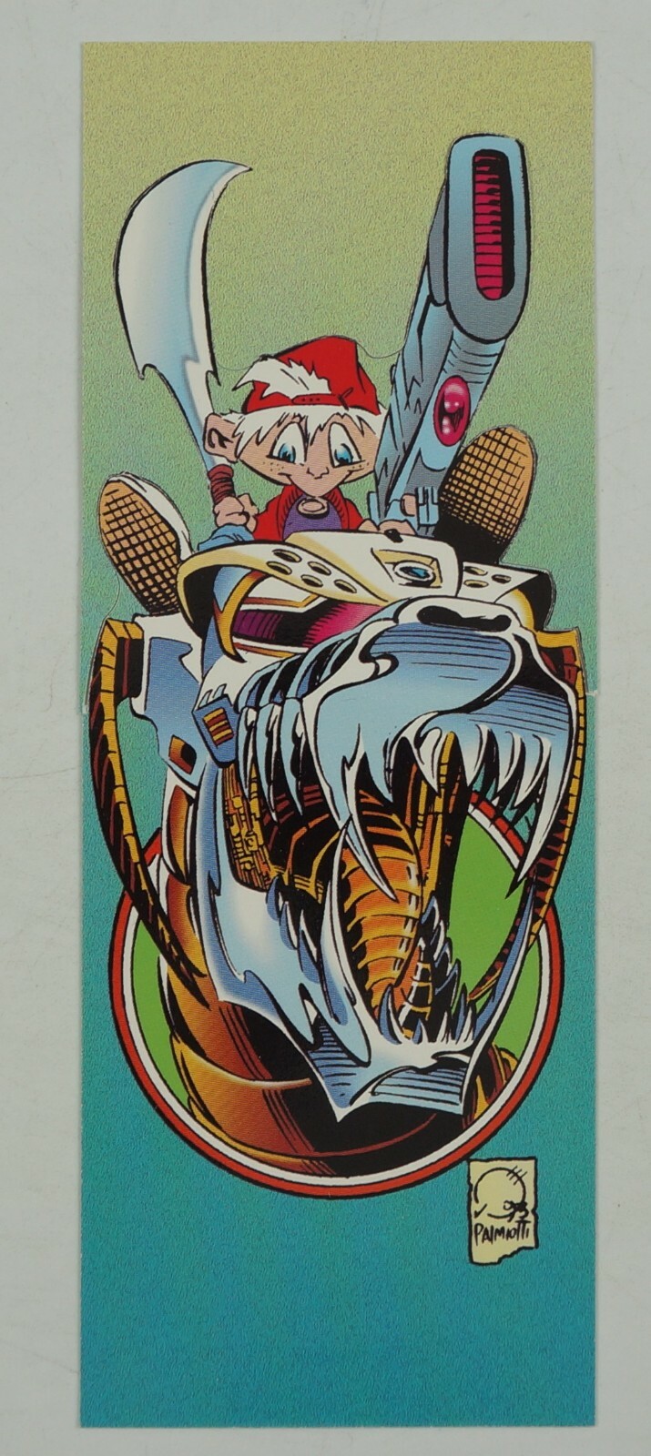 Kid Death & Fluffy Bookmark - Joe Quesada & Jimmy Palmiotti art - Event Comics