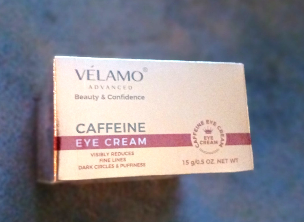 VELAMO ADVANCED Caffeine Eye Cream, for Dark Circles, Puffiness, FREE SHIPPING