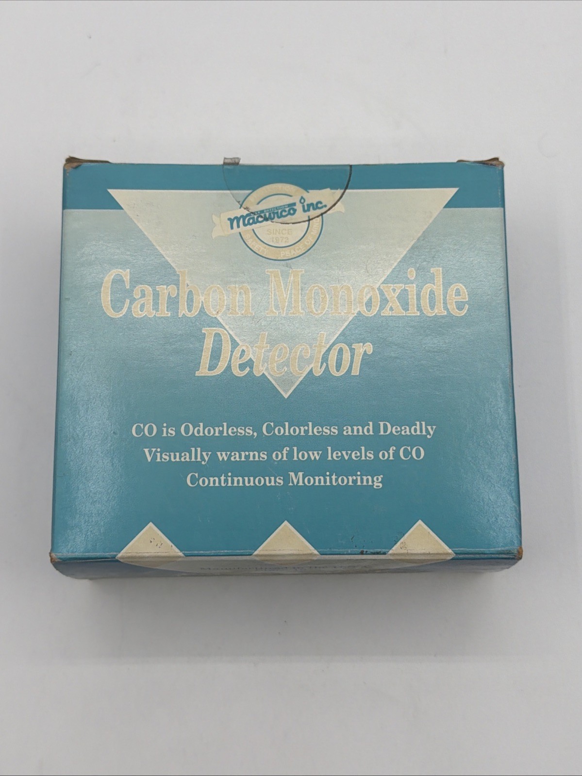Macurco CM-15A Carbon Monoxide Detector, 12-24VAC/DC, 50-60Hz, 1.20VA, 0.94VA