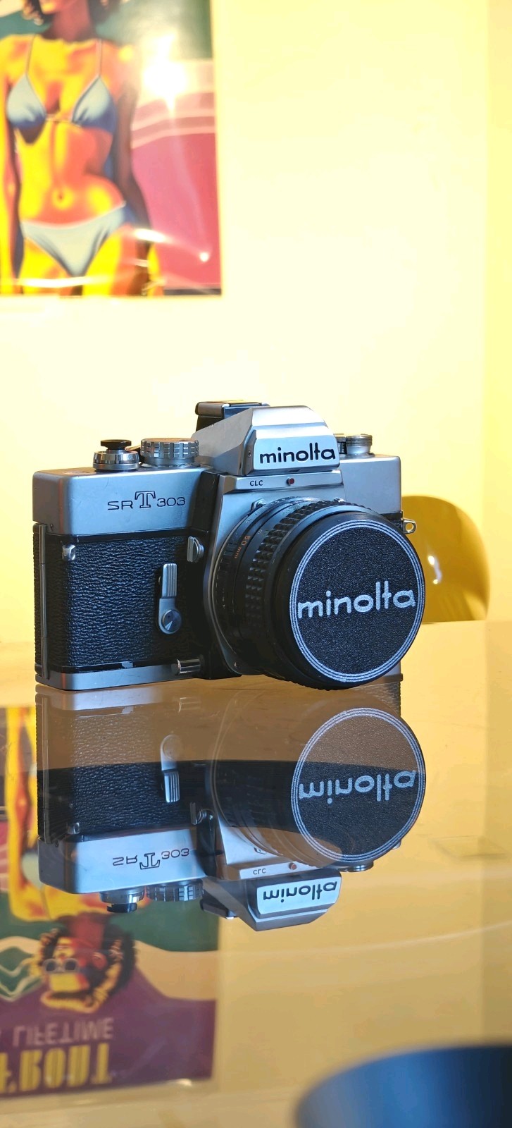 Minolta 55mm Lens Cap Front Cap 60s 70s SRT 303 101 XE 7 Lens Cap Cover