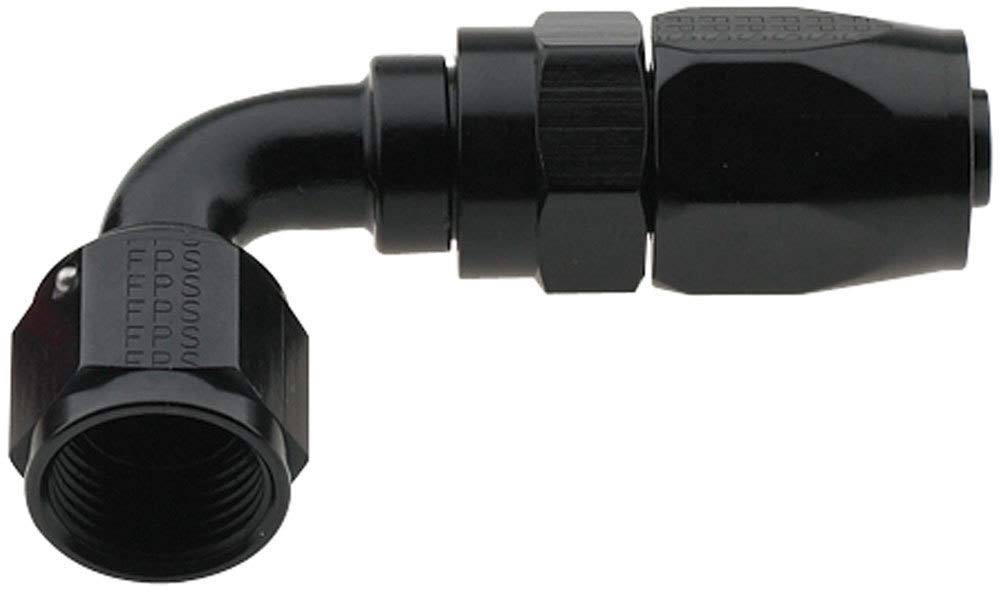 Pro-Flow Black 90 Degree Hose Fitting AN -6 Size Part No. 229006-BL AN6