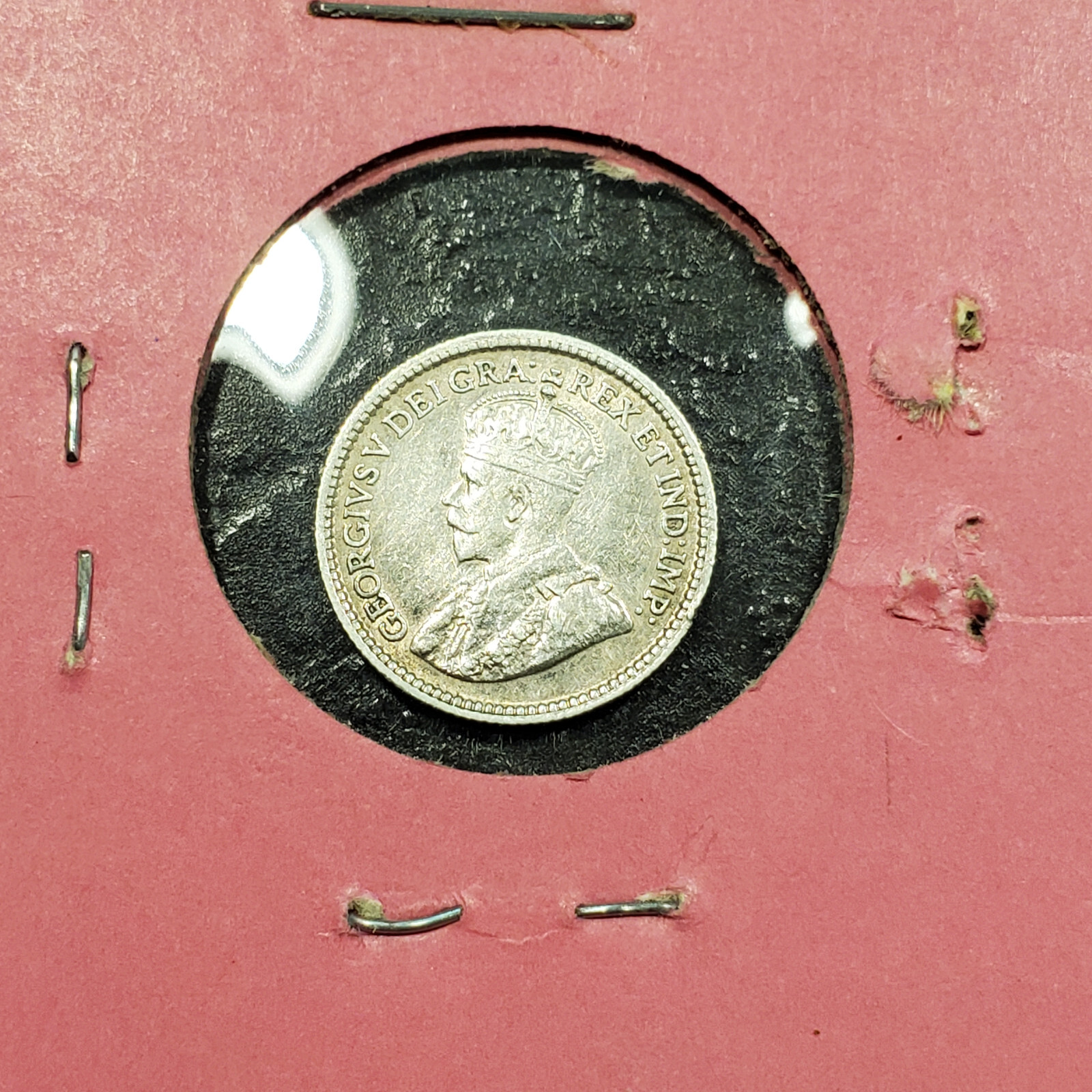 CANADA 1912 5 CENTS JBC