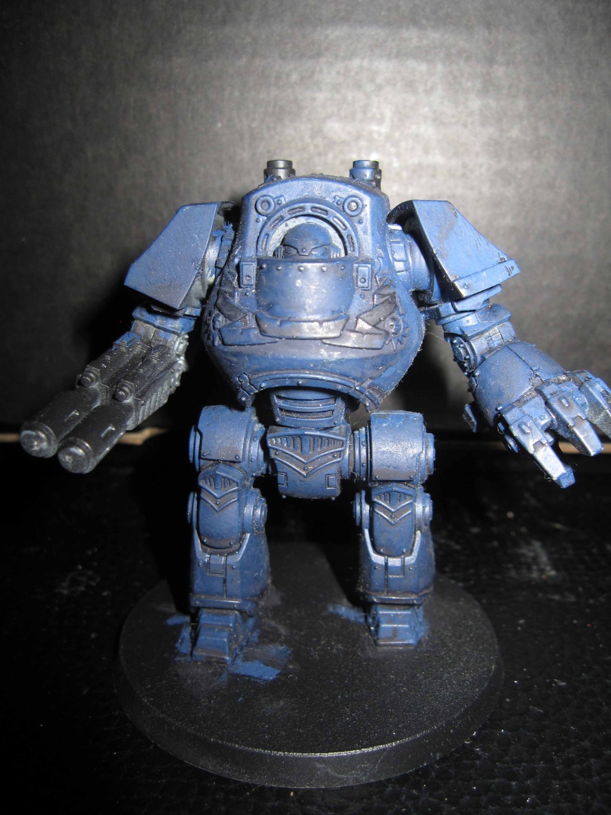 30K Horus Heresy Contemptor Dreadnought plastic semi-painted
