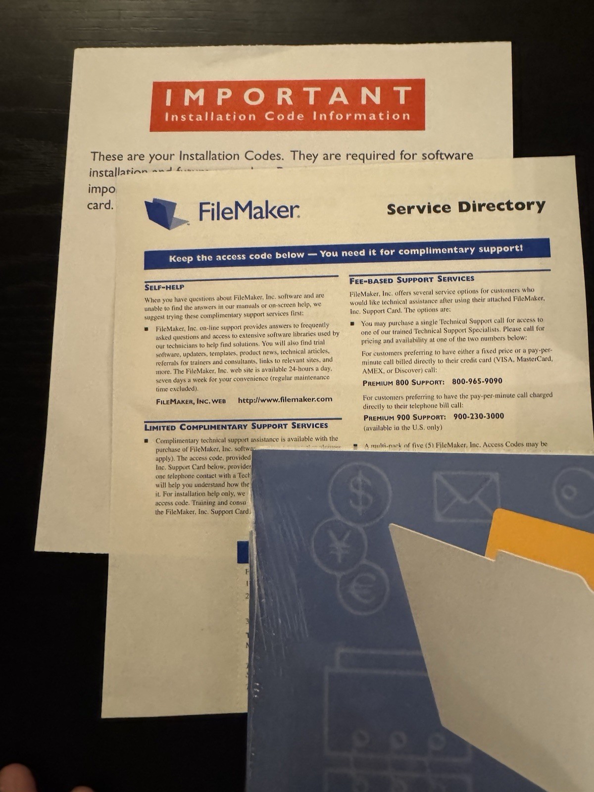 FileMaker Pro 5.5 EDU Database Software Windows/Mac CD w/ User Guides