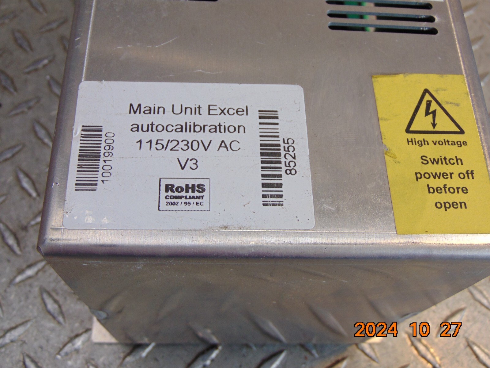 STOROPACK MAIN UNIT EXCEL AUTOCALIBRATION 115/230V