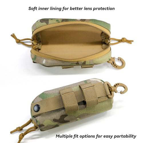 Tactical Molle Glasses Case Hard Shell Sunglass Case Eyeglass Case Cp