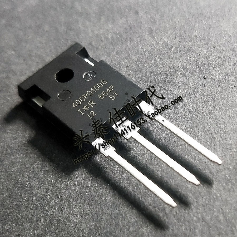 10PCS 40CPQ100G 40A/100V TO-247 Schottky Diode