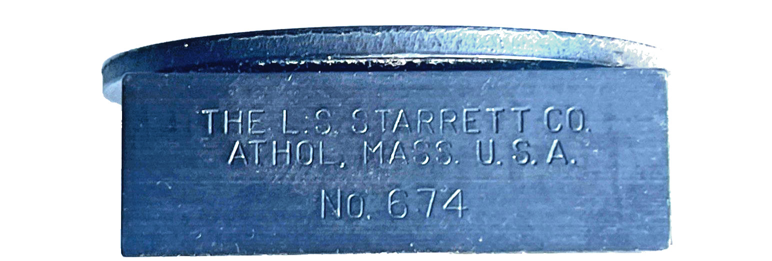 Starrett 674 Indicator Dial Adjustable Mounting Bracket  CLEAN!