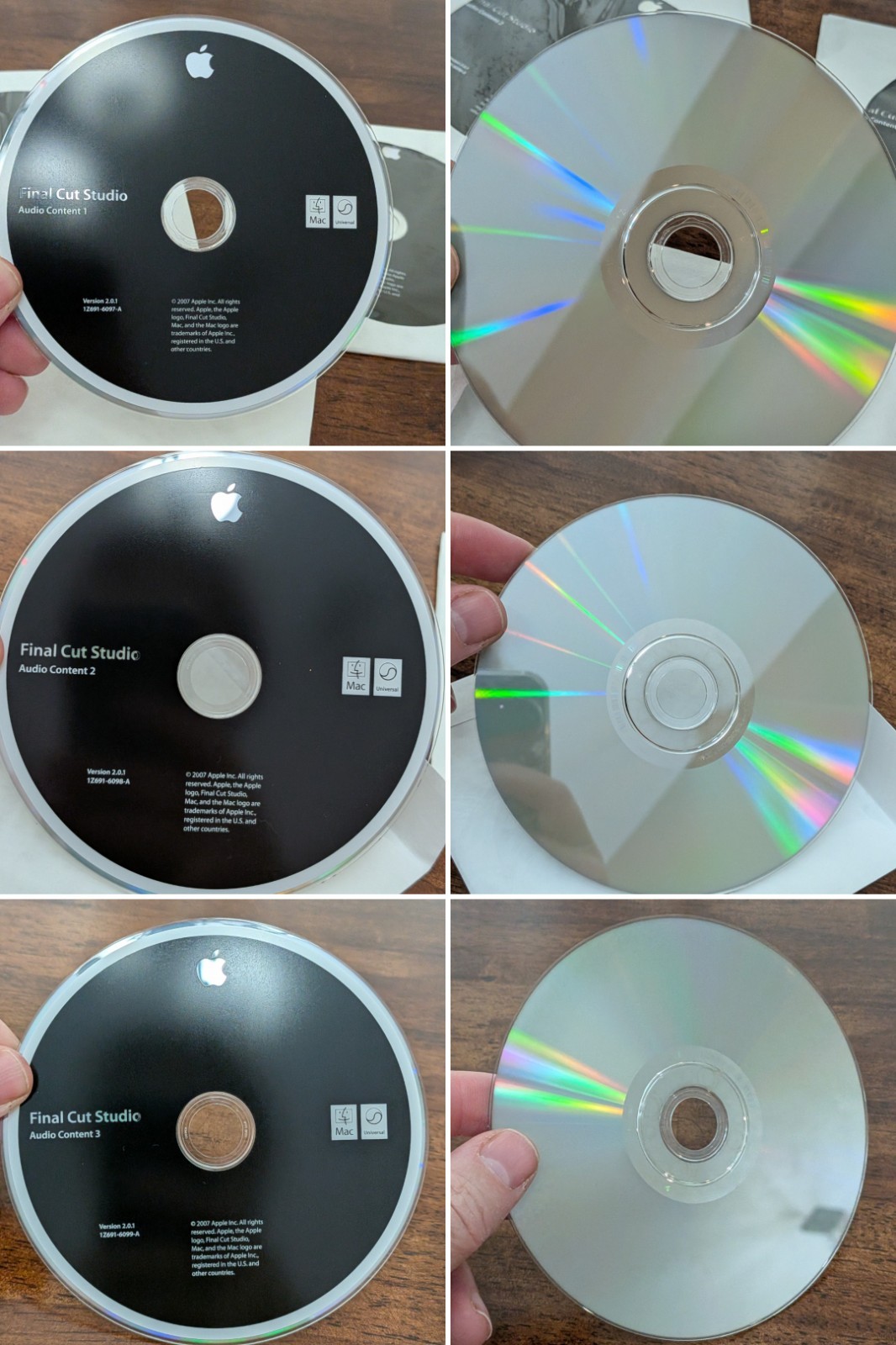 Apple FINAL CUT STUDIO 2 Complete! Video Audio Production Software Manuals EUC