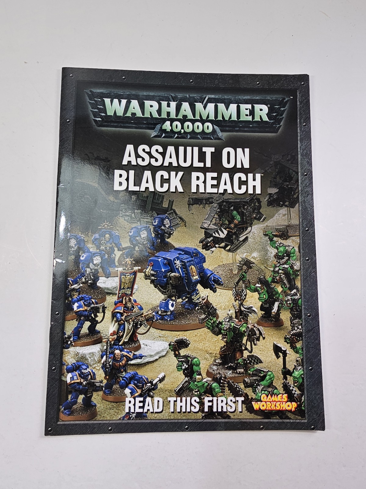 Warhammer 40,000 40k Assault on Black Reach Booklet Read This First 5th Edition